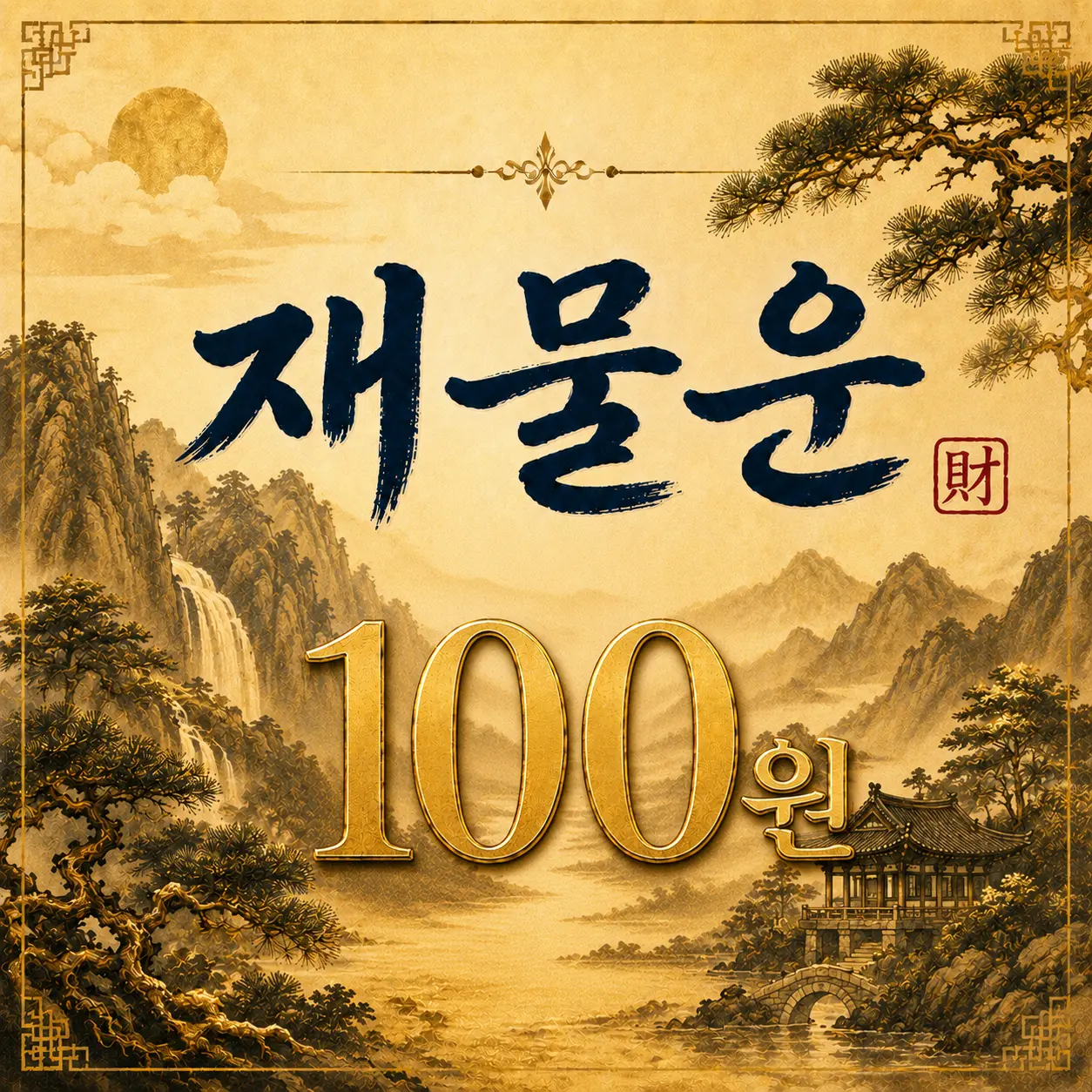 박명화 사주풀이 — 내 재물운 흐름 보기
