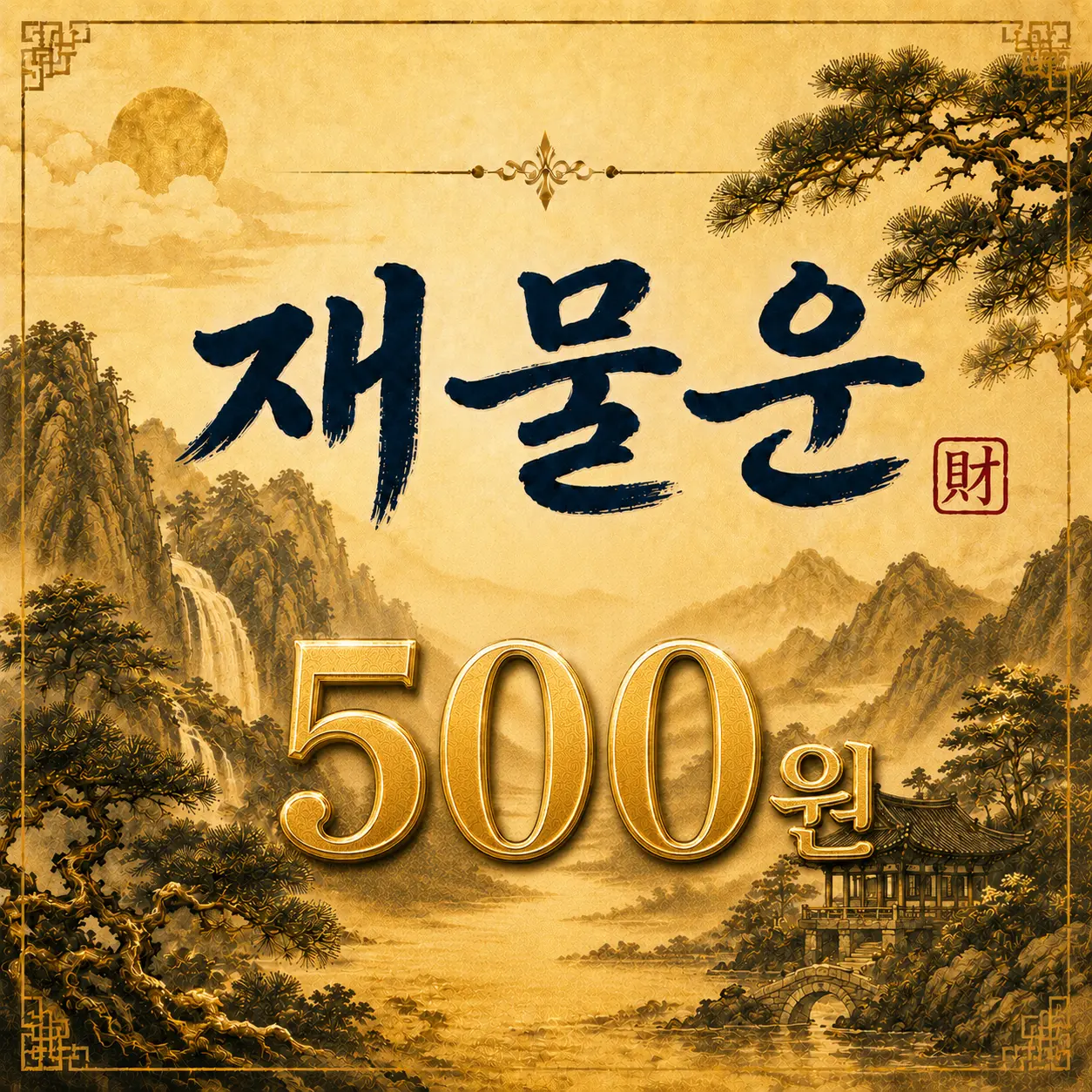 두루미 사주풀이 — 내 재물운 흐름 보기