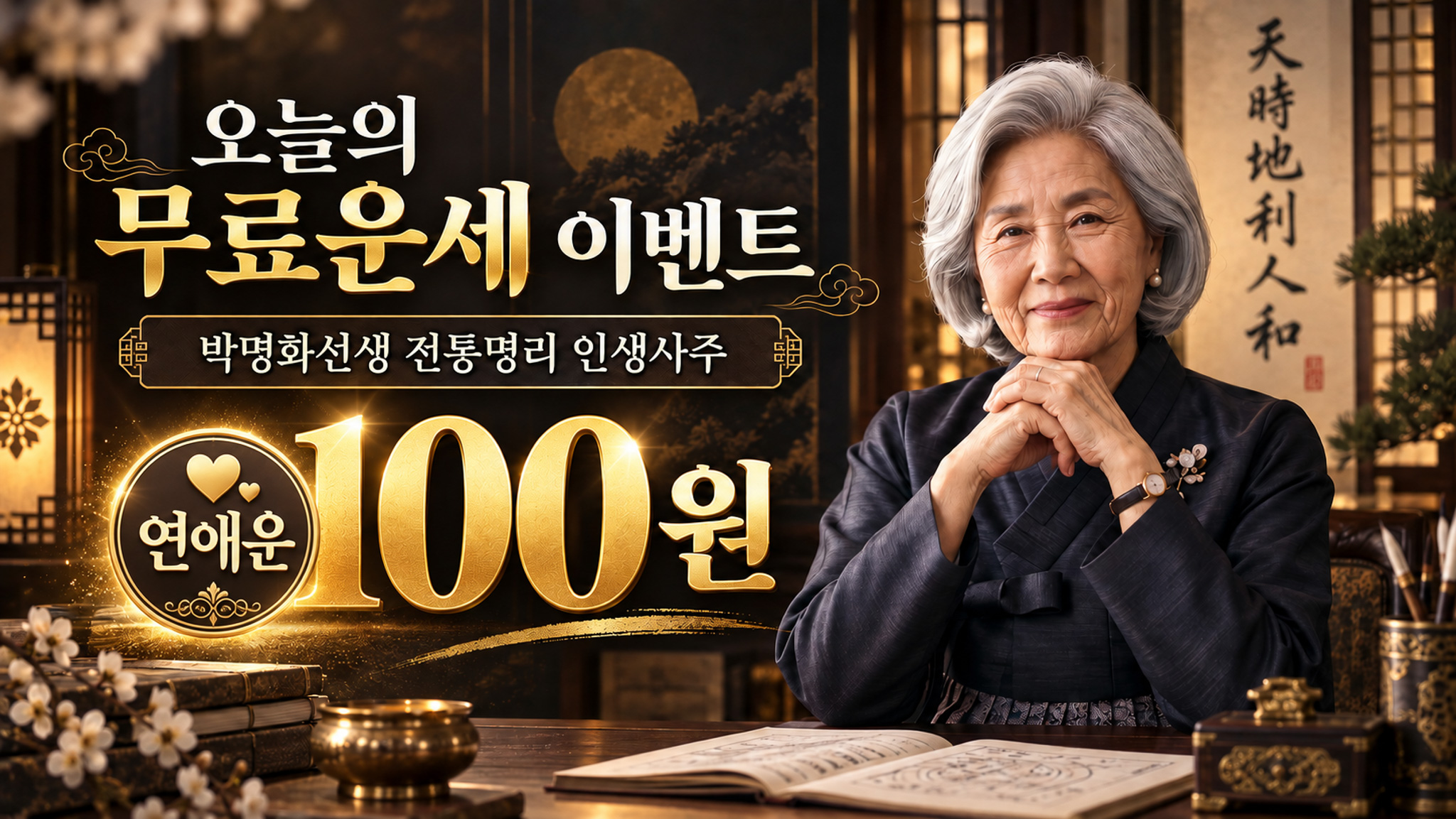 오늘의무료운세 연애운, 기다리는 연락보다 내 관계 패턴을 보세요 — 100원사주 가이드