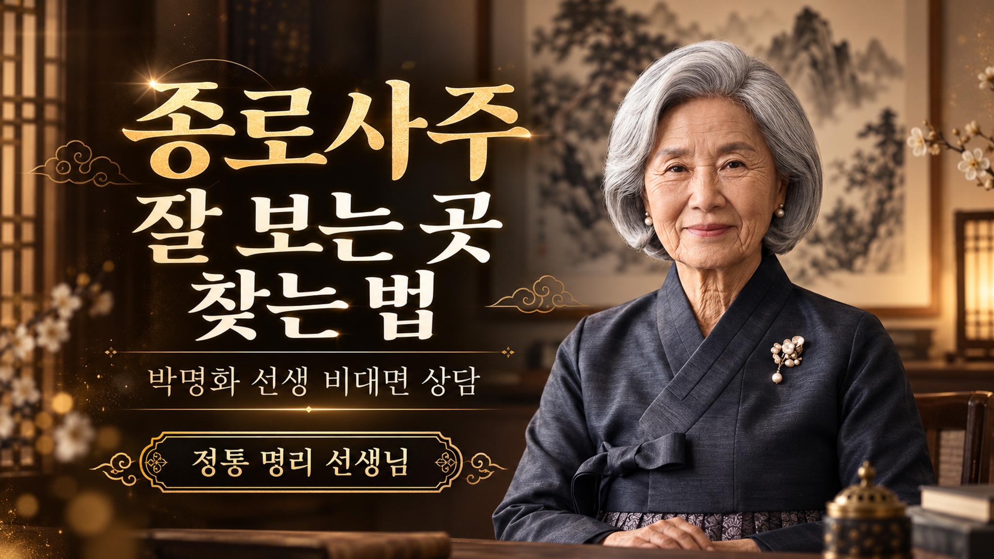 종로사주잘보는곳 찾는 법 — 인사동사주·익선동사주 온라인 대안 — 100원사주 가이드