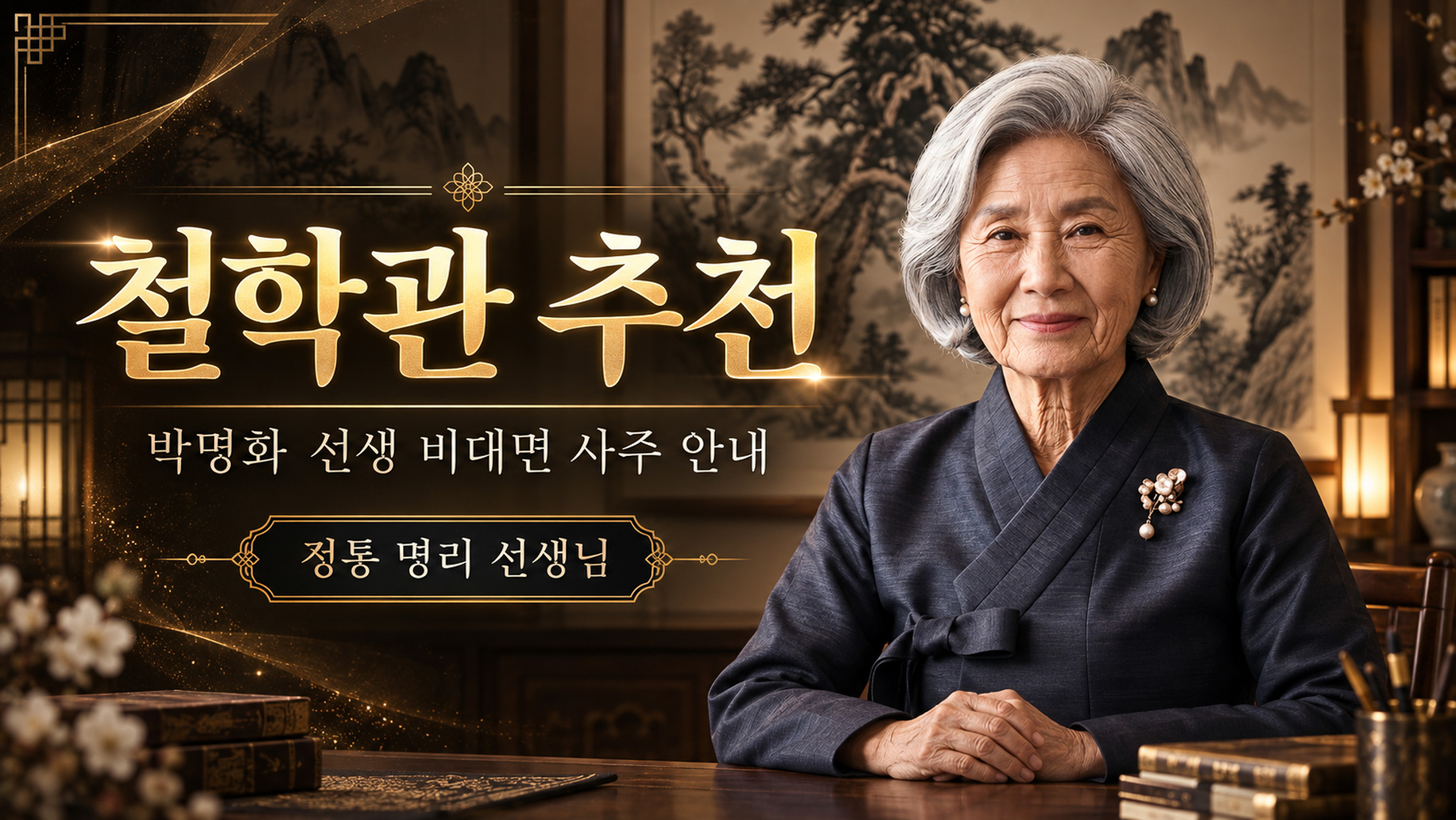 철학관을 추천받았다면 예약 전 확인할 것 — 100원사주 인생